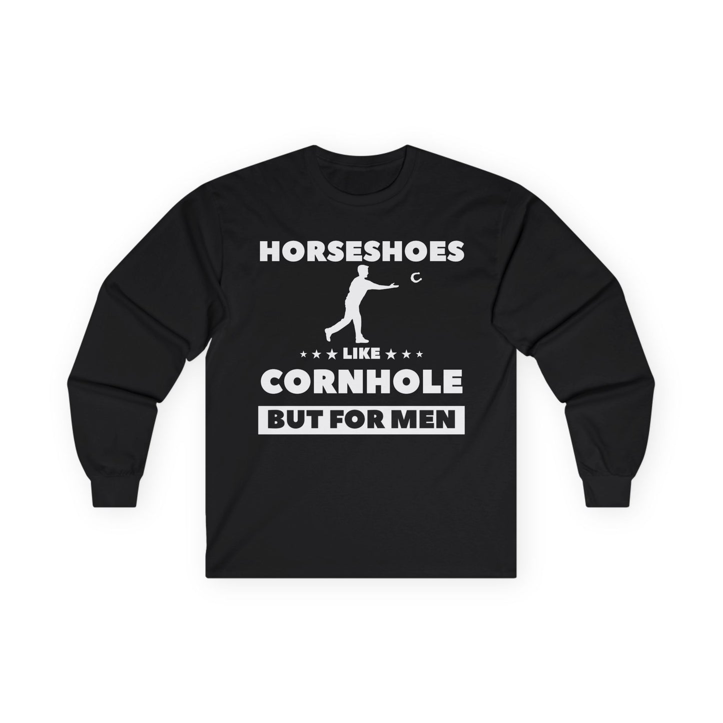 Horseshoes are for men Sweatshirt Fleece Crew