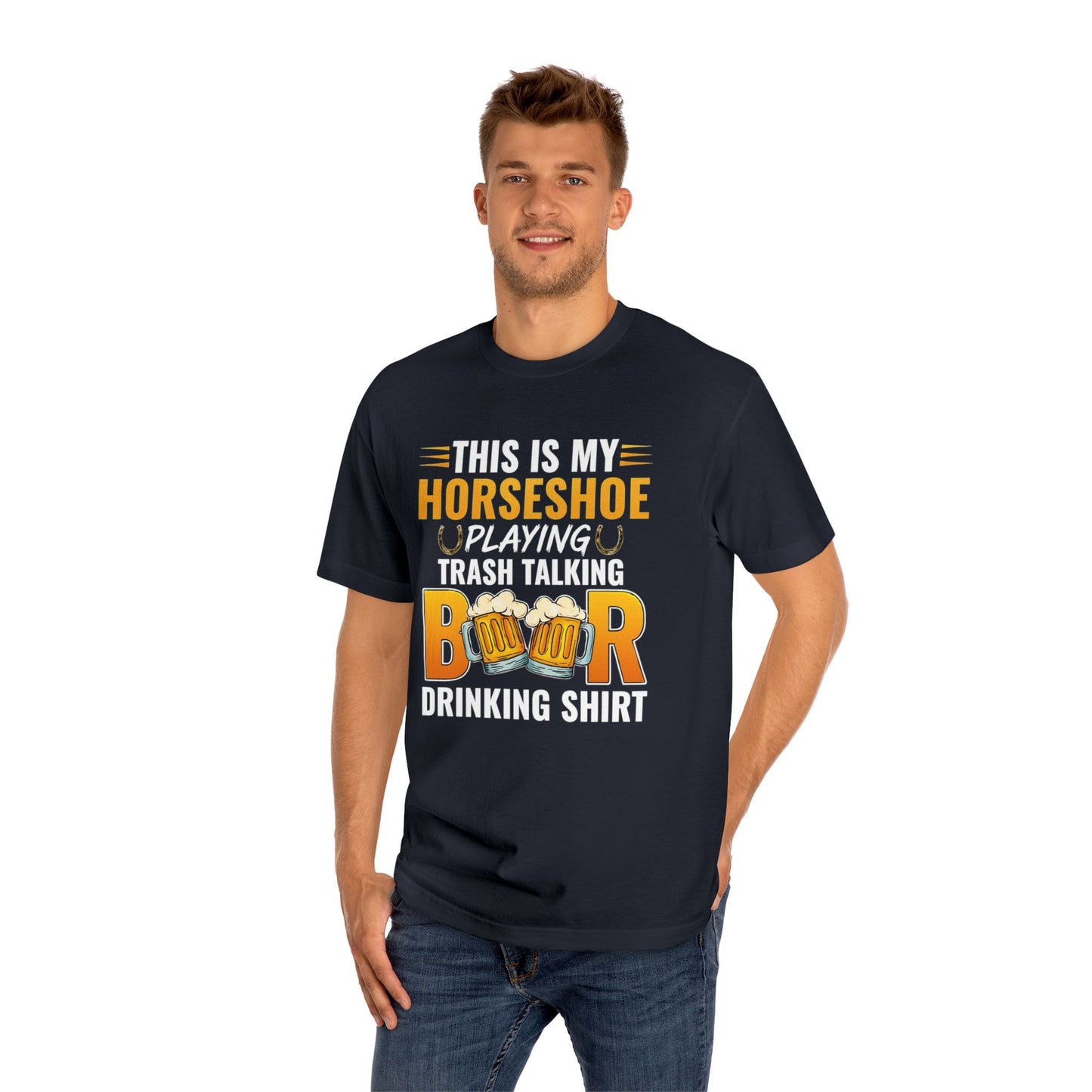 This Is My Horseshoe Pitching, Trash Talking, Beer Shirt