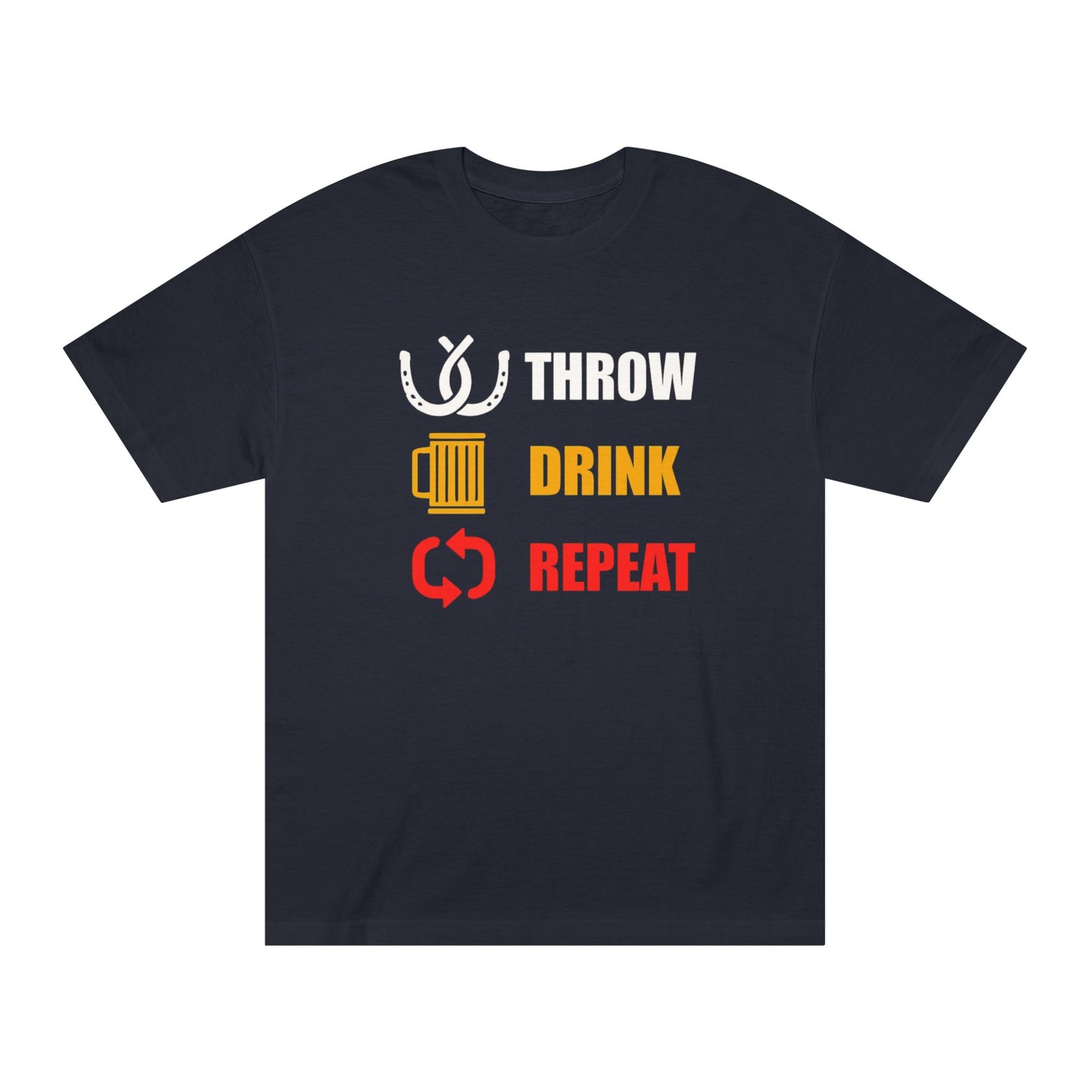 Throw. Drink. Repeat. T-Shirt
