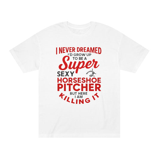 I Never Dreamed I'd Be a Super Sexy Horseshoe Pitcher