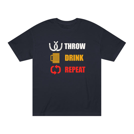 Throw. Drink. Repeat. T-Shirt
