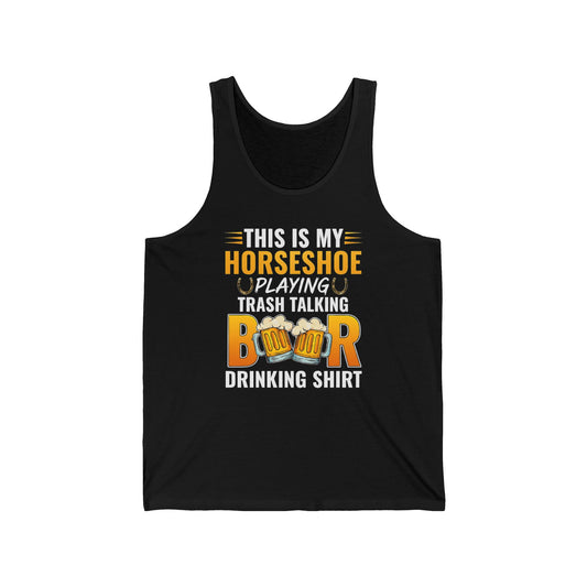 This Is My Horseshoe Pitching, Trash Talking, Beer Drinking Shirt